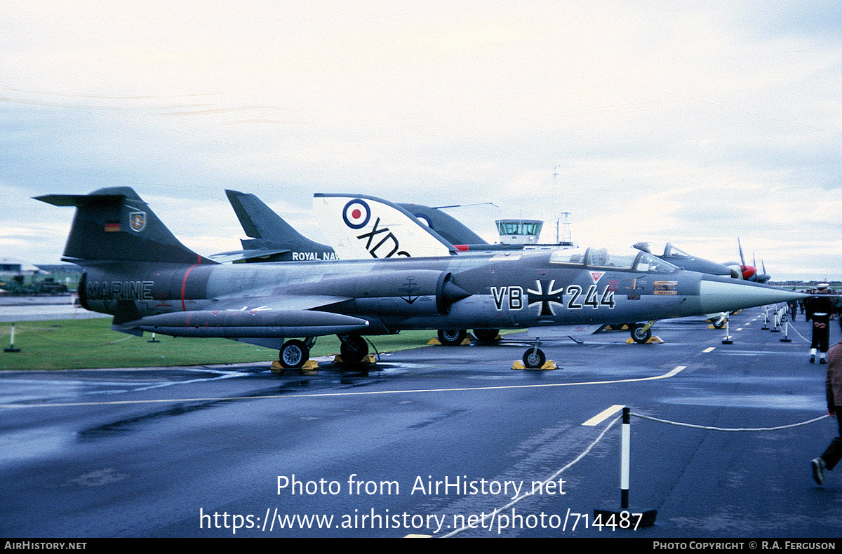 Aircraft Photo of VB244 | Lockheed F-104G Starfighter | Germany - Navy | AirHistory.net #714487