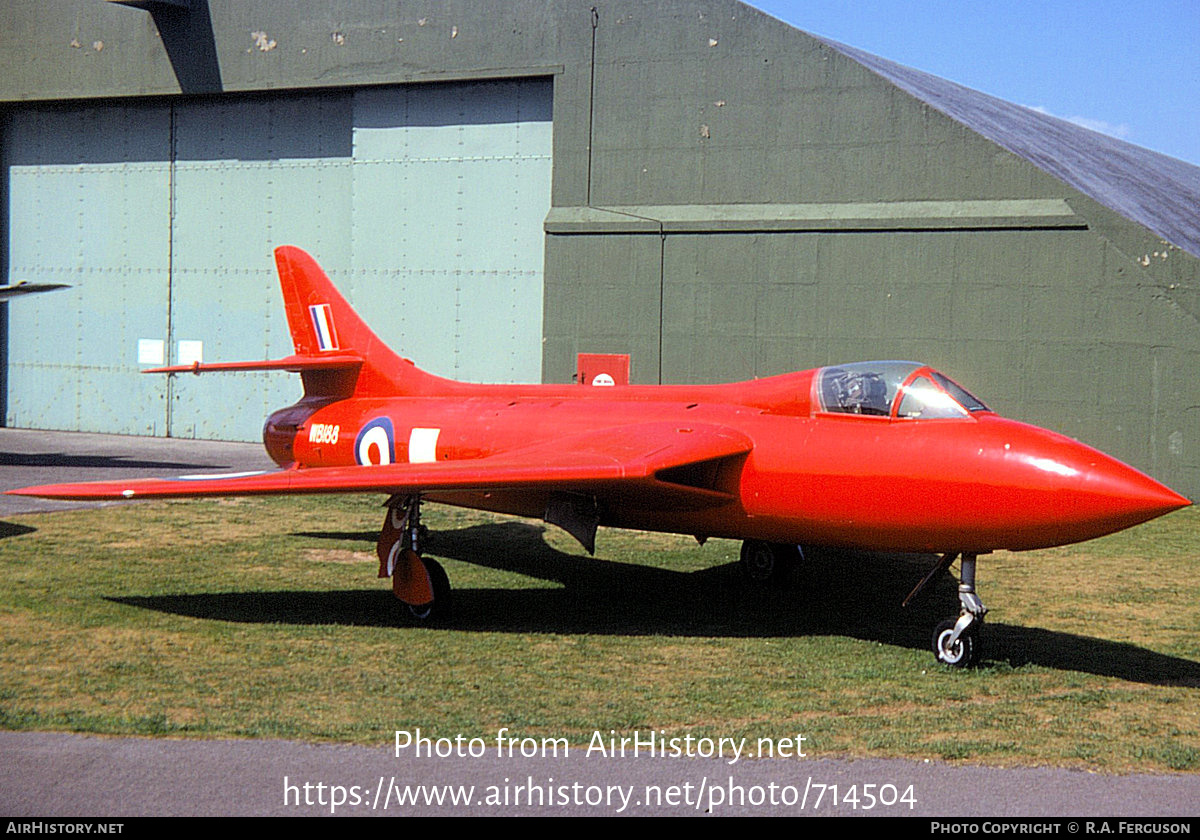 Aircraft Photo of WB188 | Hawker Hunter F3 | UK - Air Force | AirHistory.net #714504