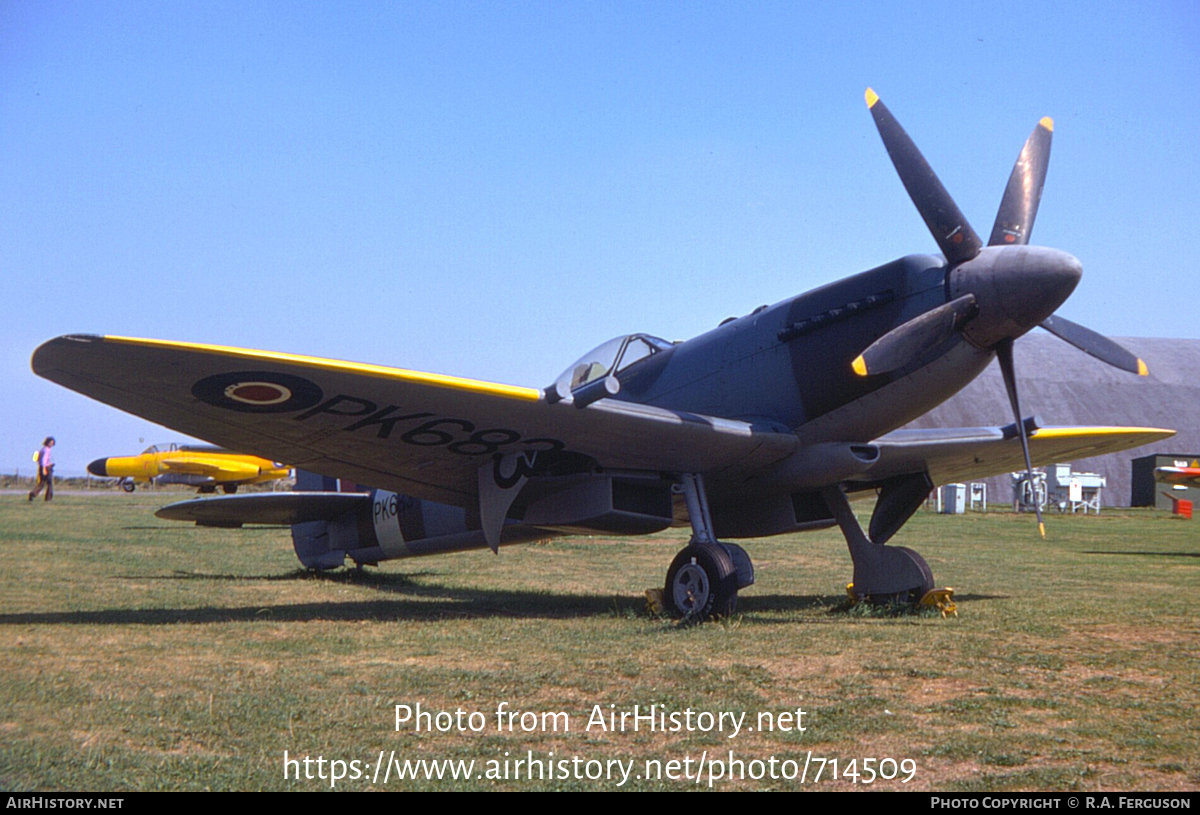 Aircraft Photo of PK683 | Supermarine 356 Spitfire F24 | UK - Air Force | AirHistory.net #714509