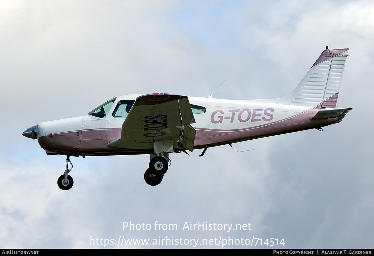 Aircraft Photo of G-TOES | Piper PA-28-161 Warrior II | AirHistory.net #714514