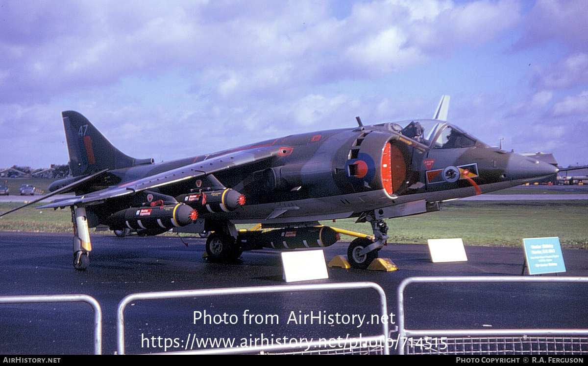 Aircraft Photo of XV807 | Hawker Siddeley Harrier GR1 | UK - Air Force | AirHistory.net #714515