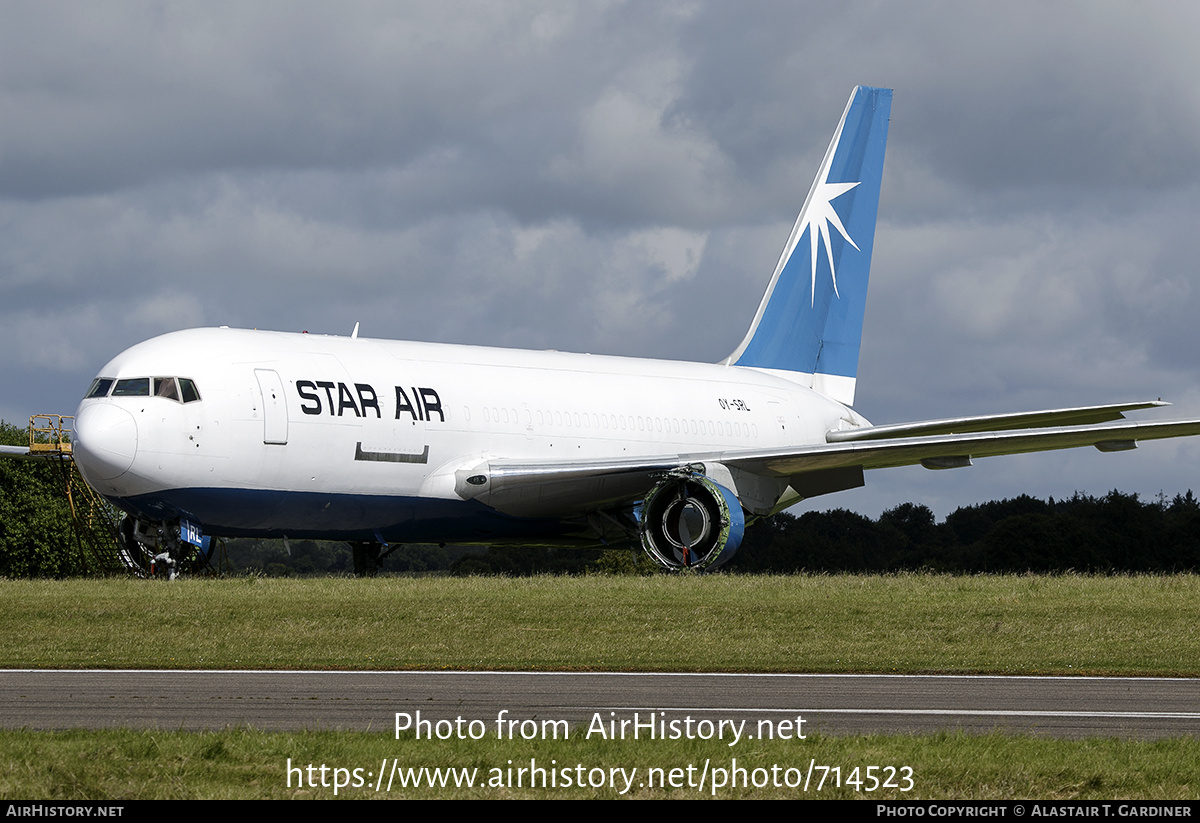 Aircraft Photo of OY-SRL | Boeing 767-232(BDSF) | Star Air | AirHistory.net #714523