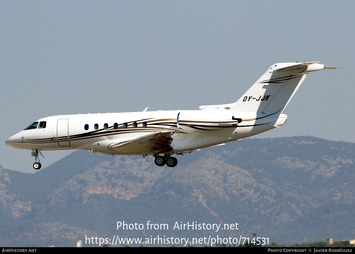 Aircraft Photo of OY-JJK | Raytheon Hawker 4000 Horizon | AirHistory.net #714531