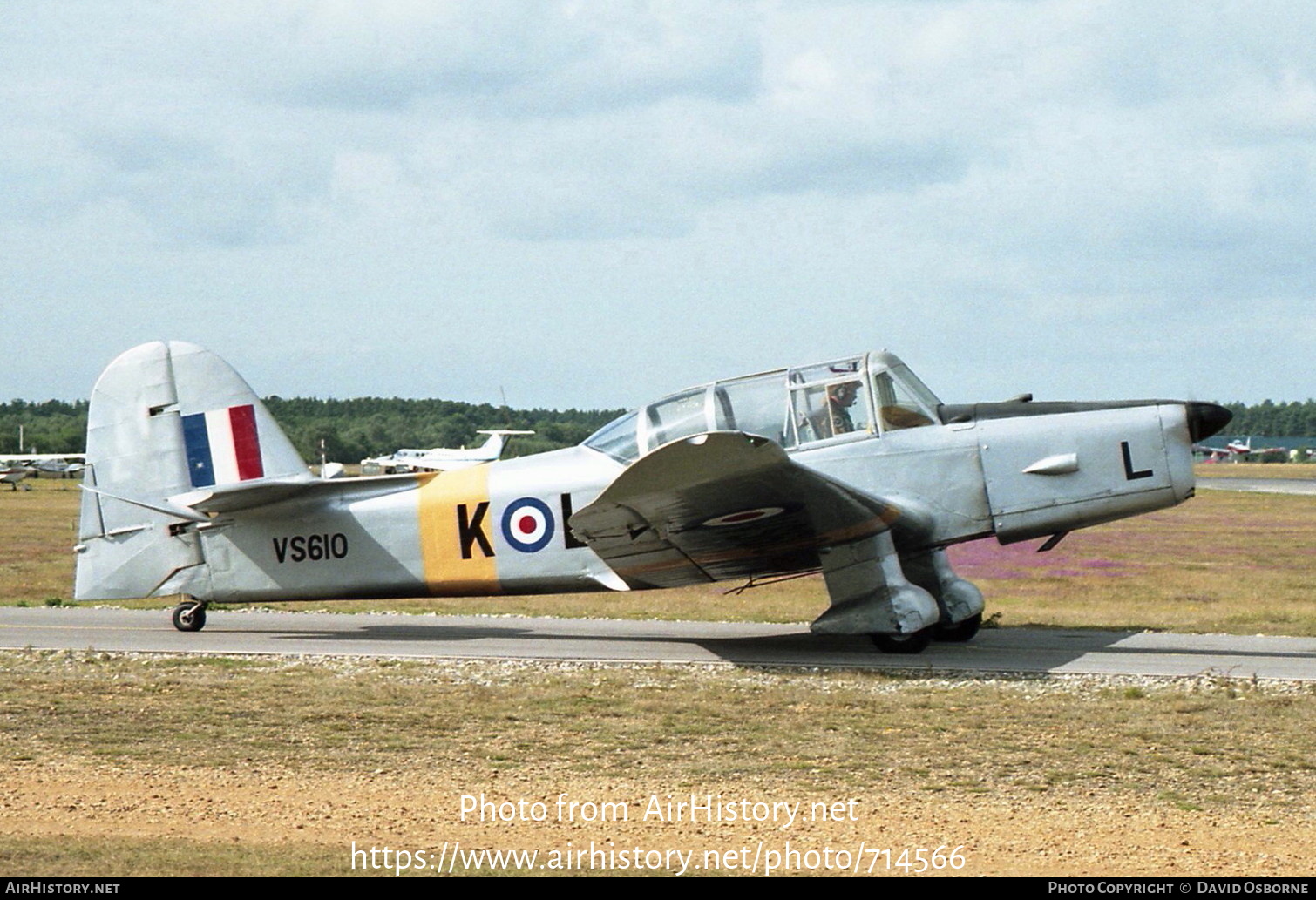 Aircraft Photo of G-AOKL / VS610 | Percival P.40 Prentice T1 | UK - Air Force | AirHistory.net #714566