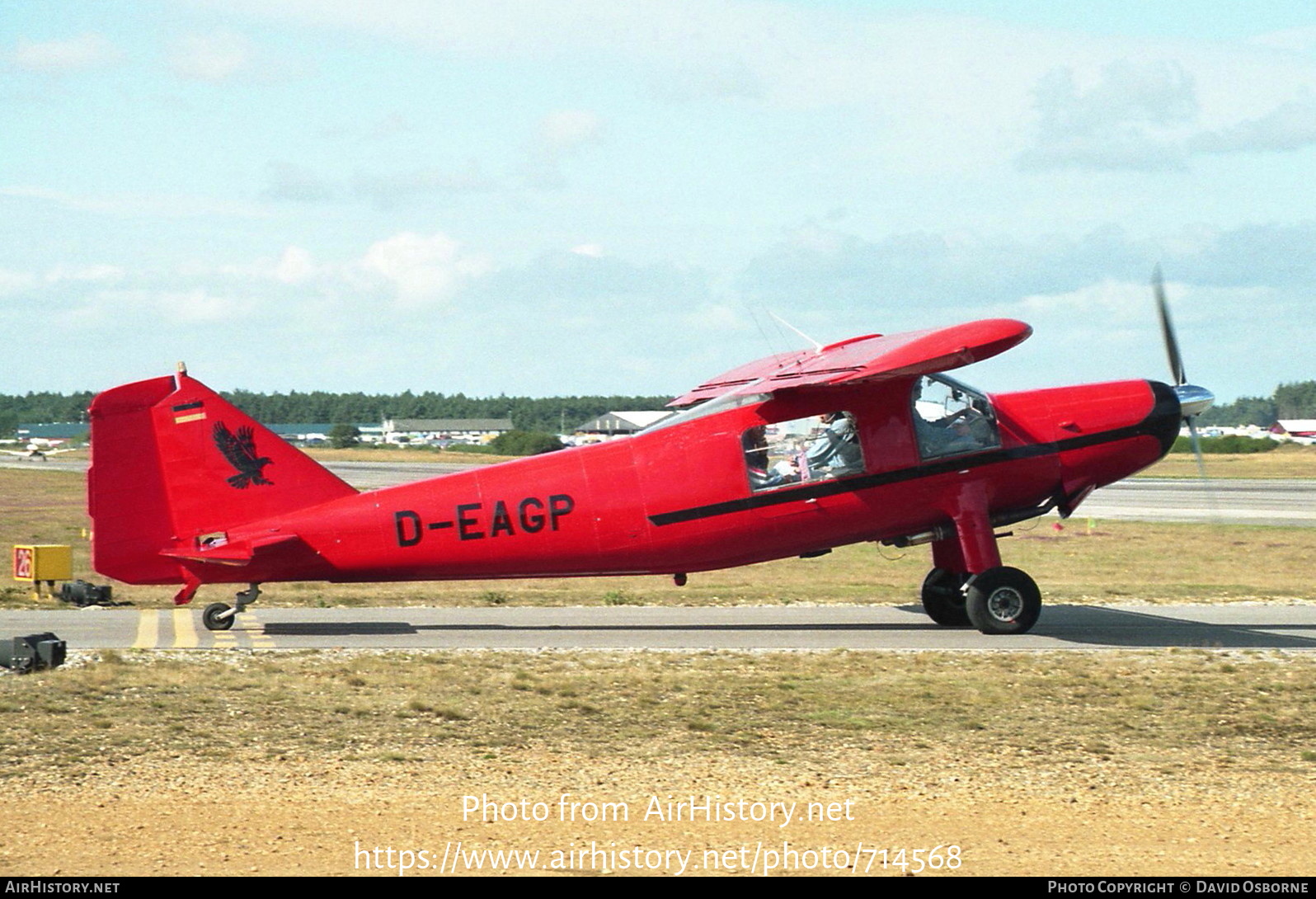 Aircraft Photo of D-EAGP | Dornier Do-27B-1 | AirHistory.net #714568