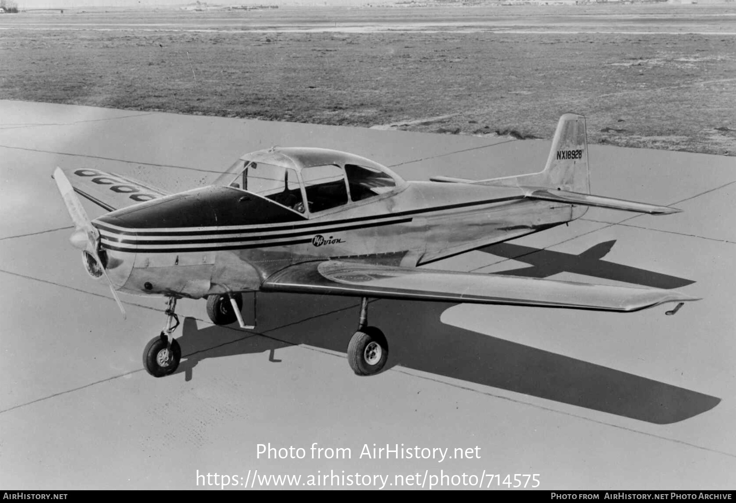 Aircraft Photo of NX18928 | North American NA-145 Navion | AirHistory.net #714575