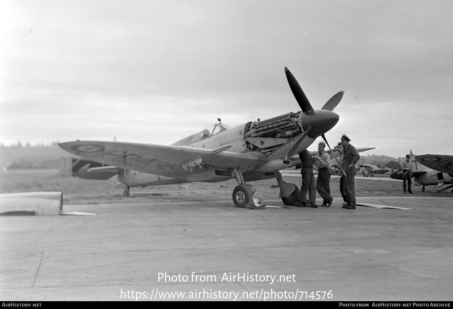 Aircraft Photo of PR438 | Supermarine 377 Seafire F15 | UK - Navy | AirHistory.net #714576