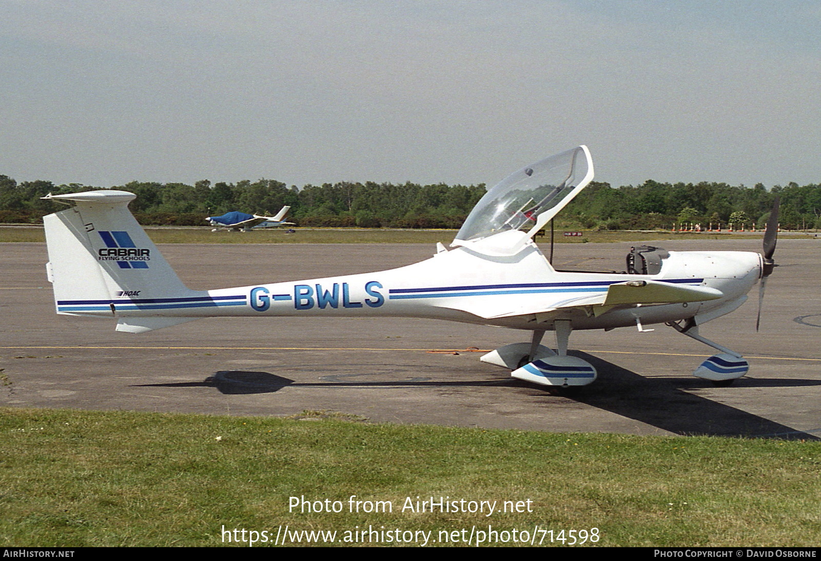 Aircraft Photo of G-BWLS | HOAC DV-20 Katana | Cabair | AirHistory.net #714598