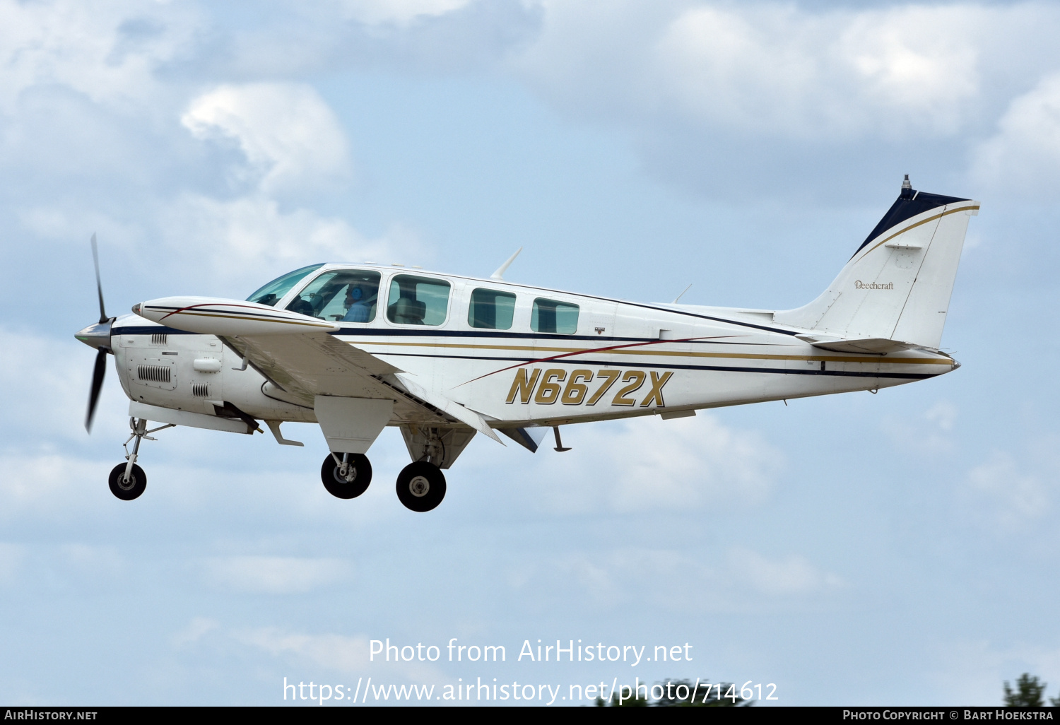 Aircraft Photo of N6672X | Beech A36TC Bonanza | AirHistory.net #714612