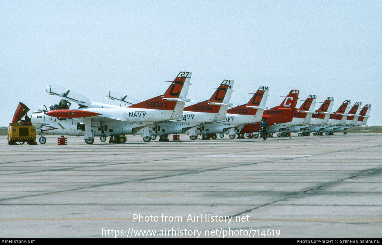 Aircraft Photo of 158323 | North American Rockwell T-2C Buckeye | USA - Navy | AirHistory.net #714619