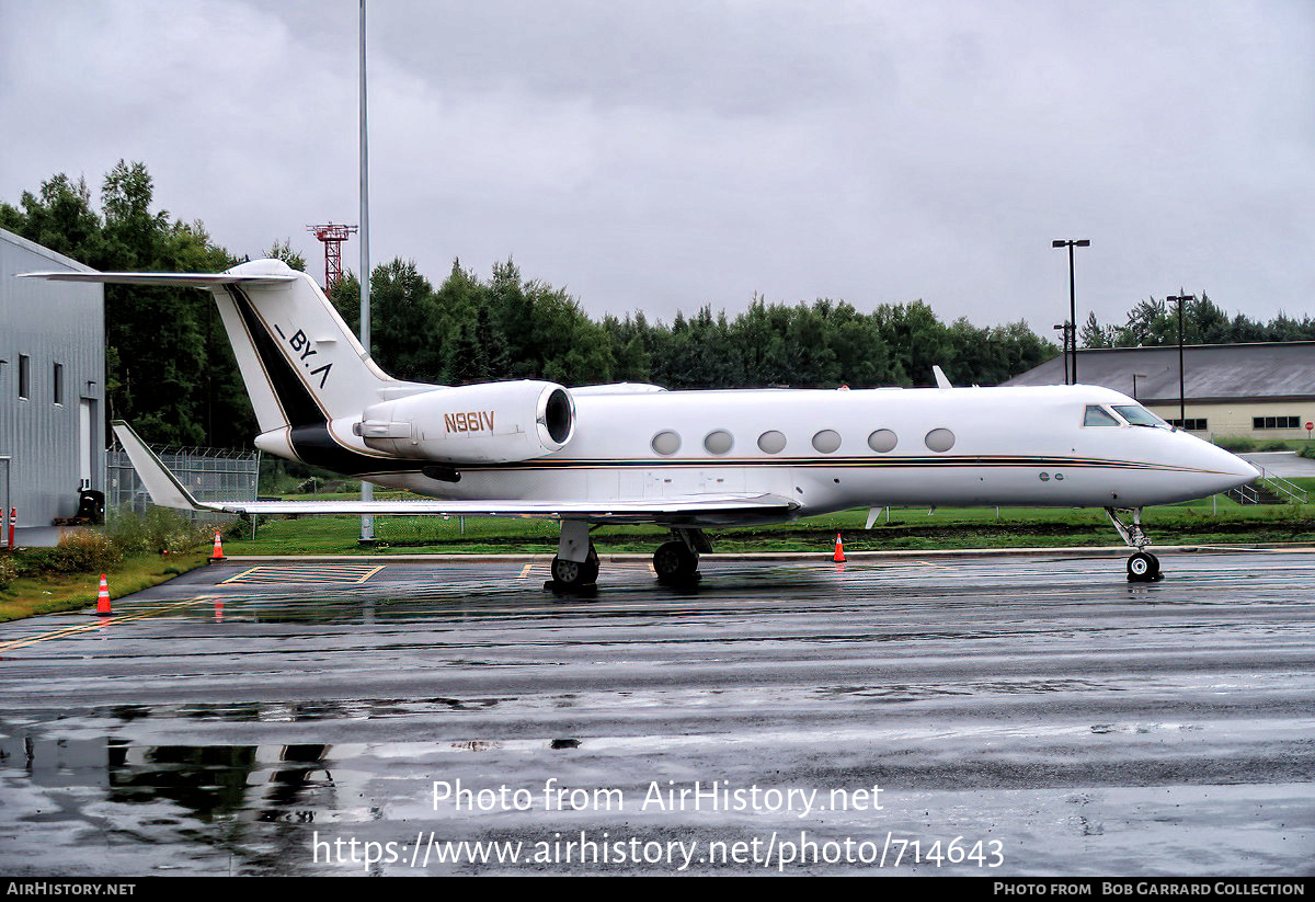 Aircraft Photo of N961V | Gulfstream Aerospace G-IV Gulfstream IV-SP | AirHistory.net #714643