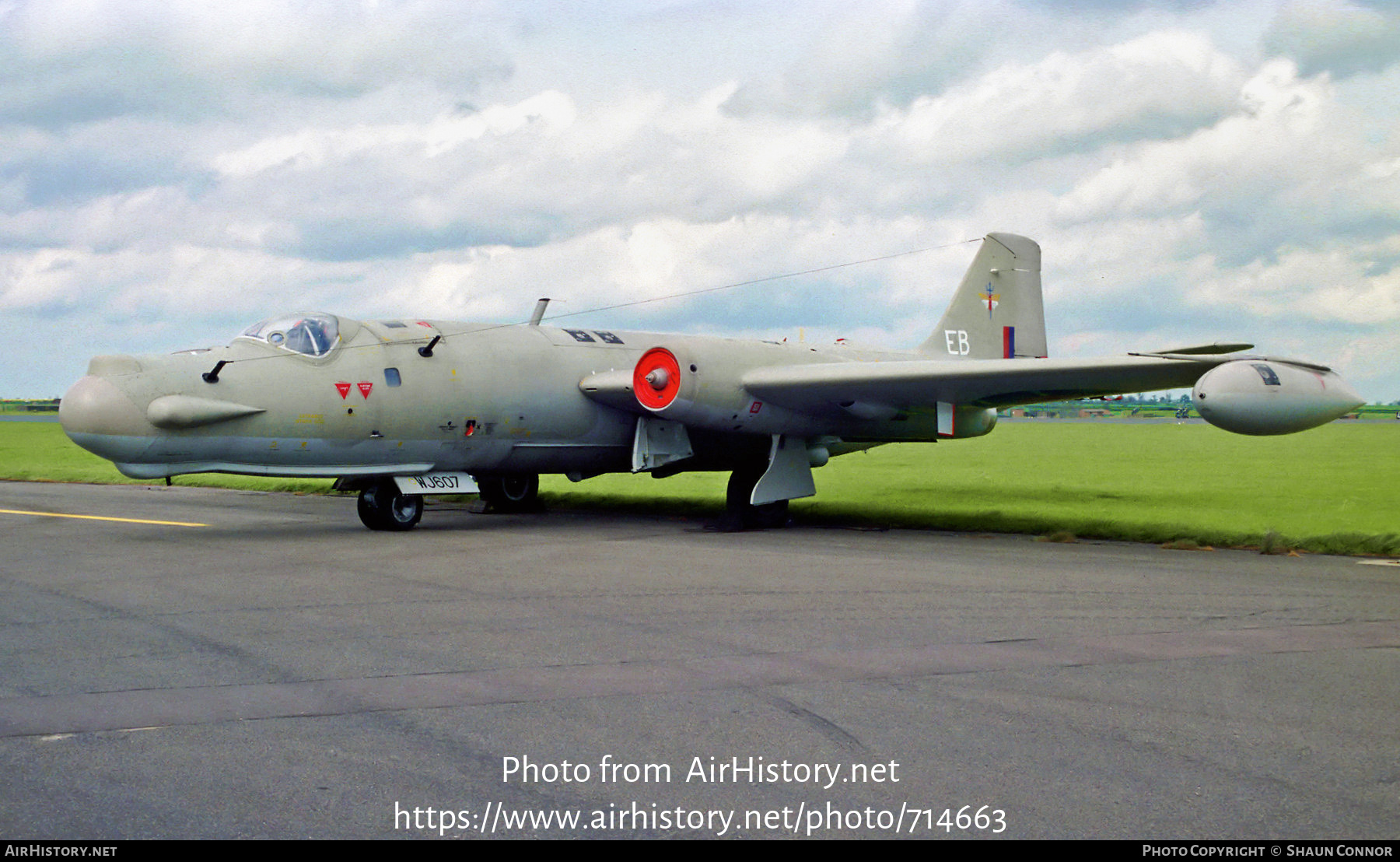 Aircraft Photo of WJ607 | English Electric Canberra T17A | UK - Air Force | AirHistory.net #714663