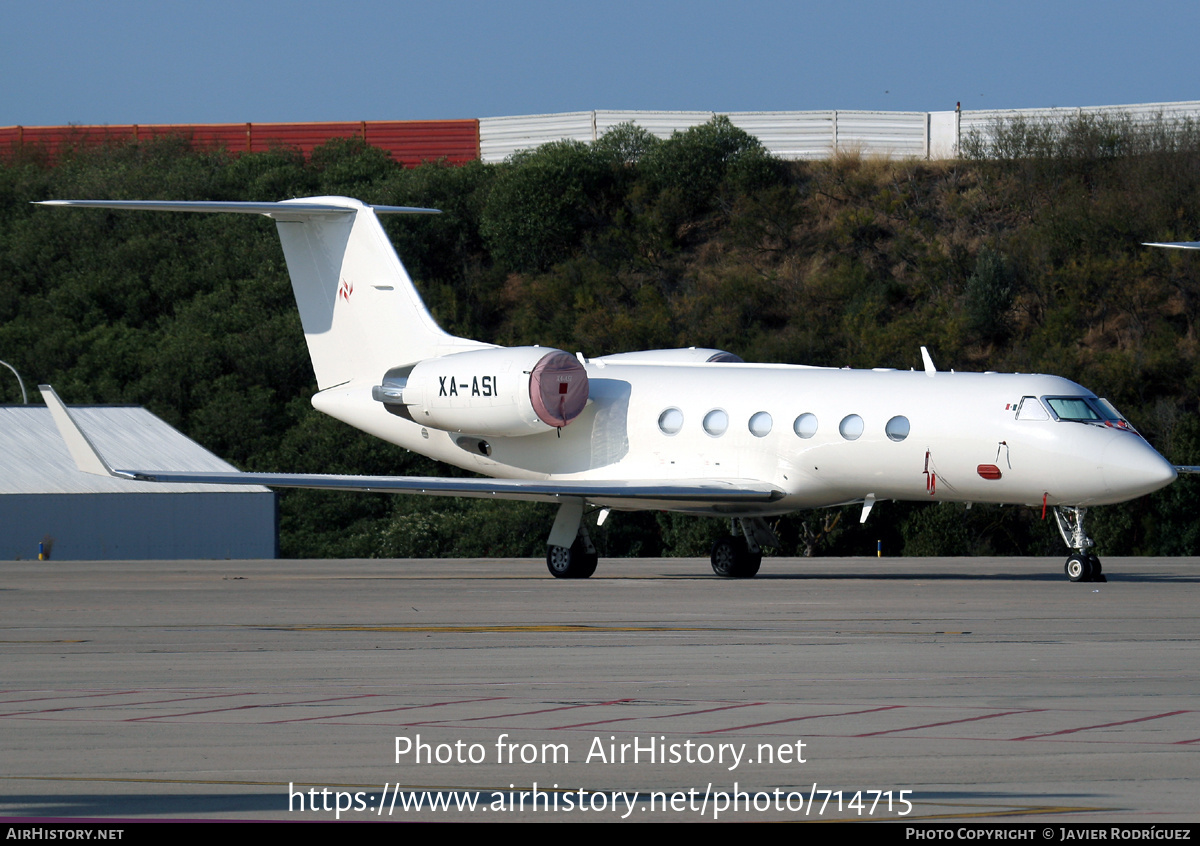 Aircraft Photo of XA-ASI | Gulfstream Aerospace G-IV Gulfstream IV | AirHistory.net #714715