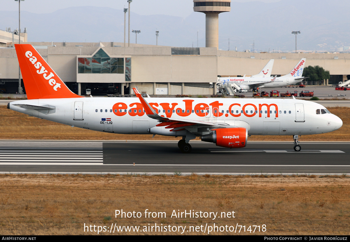 Aircraft Photo of OE-IJQ | Airbus A320-214 | EasyJet | AirHistory.net #714718