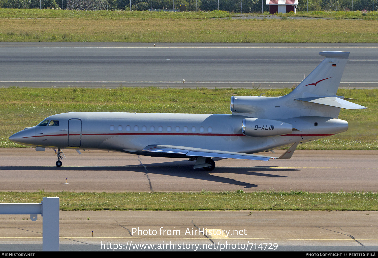 Aircraft Photo of D-ALIN | Dassault Falcon 7X | VistaJet | AirHistory.net #714729