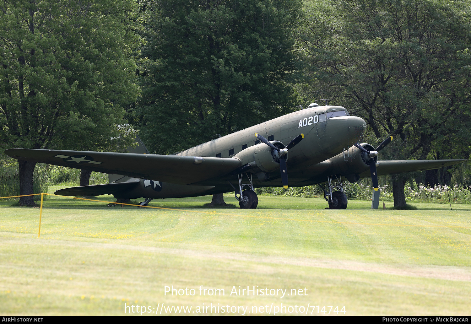 Aircraft Photo of 223835 | Douglas DC-3(A) | USA - Air Force | AirHistory.net #714744