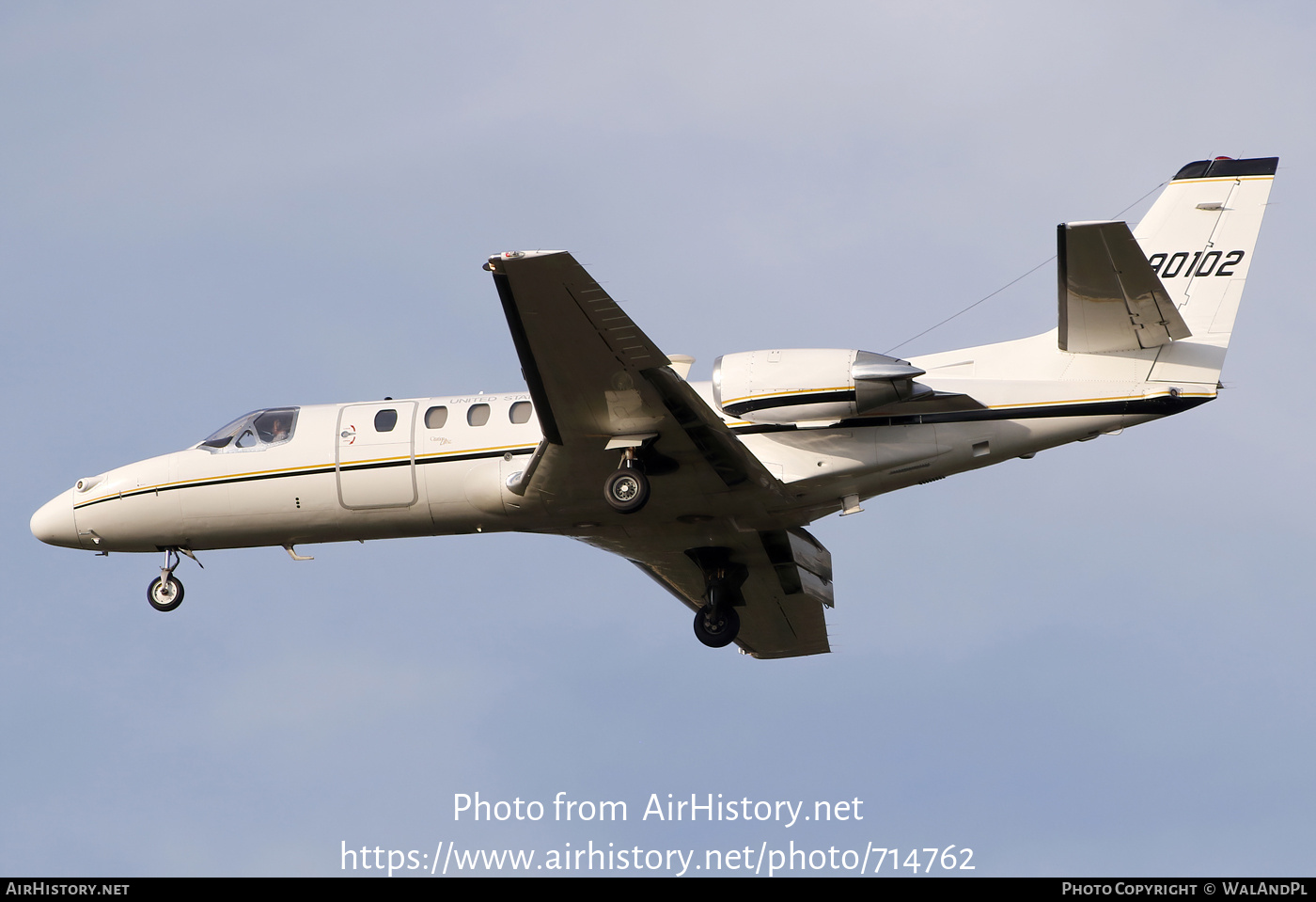 Aircraft Photo of 99-0102 / 90102 | Cessna UC-35A Citation Ultra (560) | USA - Army | AirHistory.net #714762