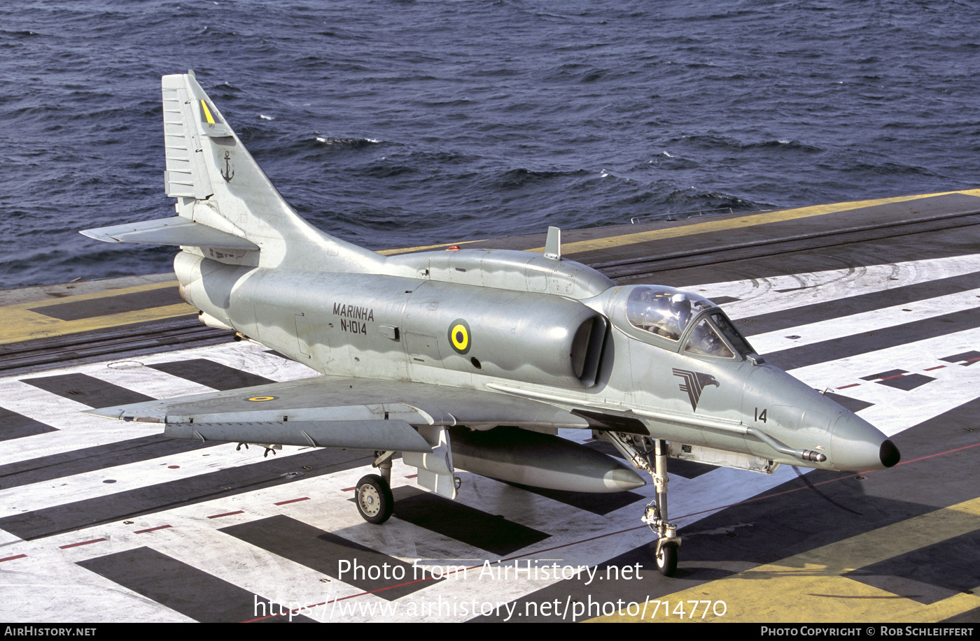 Aircraft Photo of N-1014 | McDonnell Douglas AF-1 | Brazil - Navy | AirHistory.net #714770