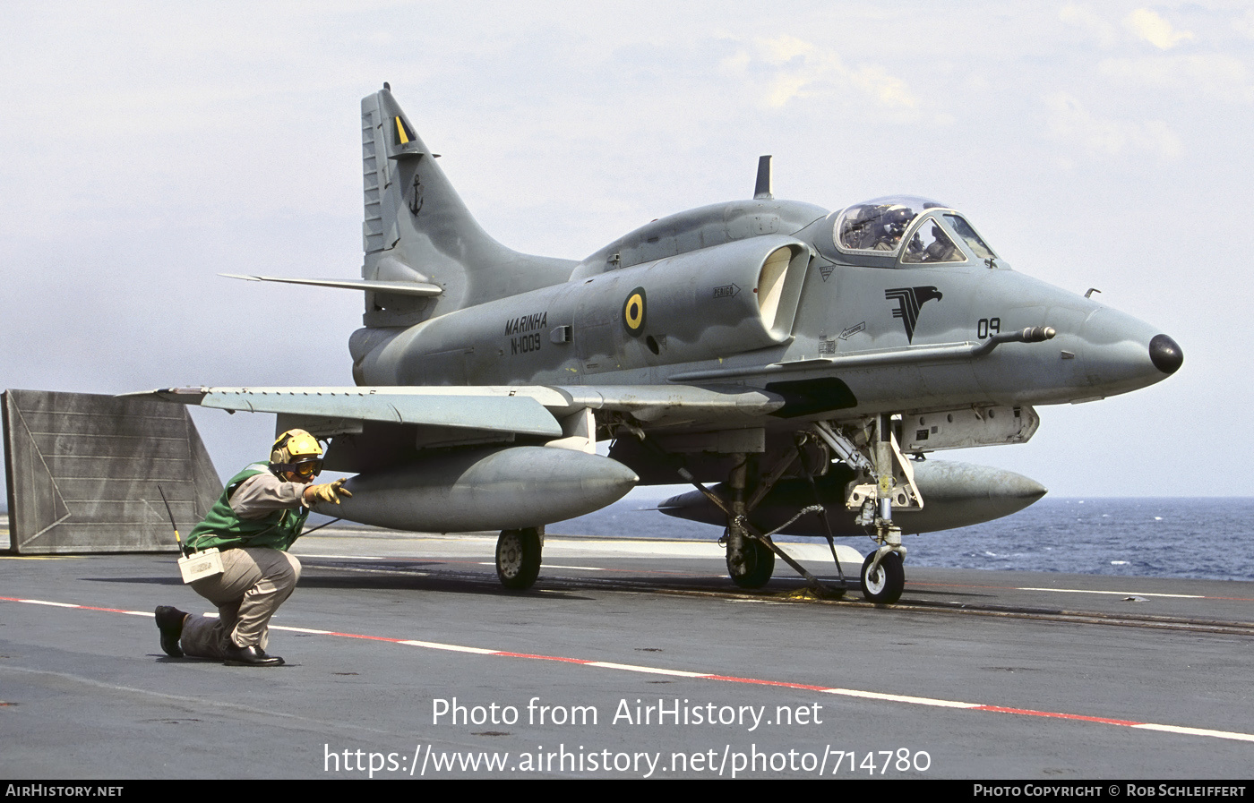 Aircraft Photo of N-1009 | McDonnell Douglas AF-1 | Brazil - Navy | AirHistory.net #714780