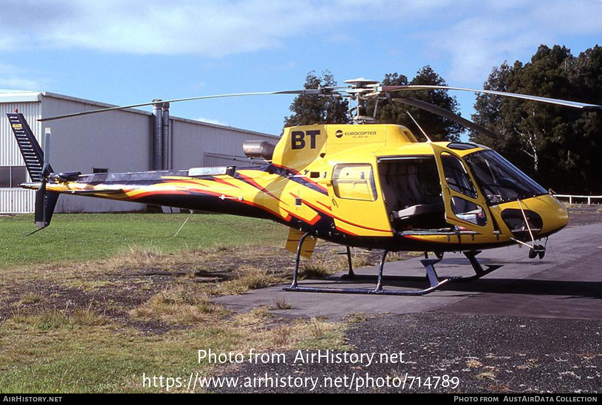 Aircraft Photo of ZK-HBT / BT | Eurocopter AS-350B-3 Ecureuil | AirHistory.net #714789