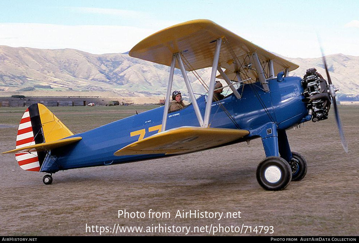 Aircraft Photo of ZK-JID | Boeing E75 Kaydet | USA - Air Force ...