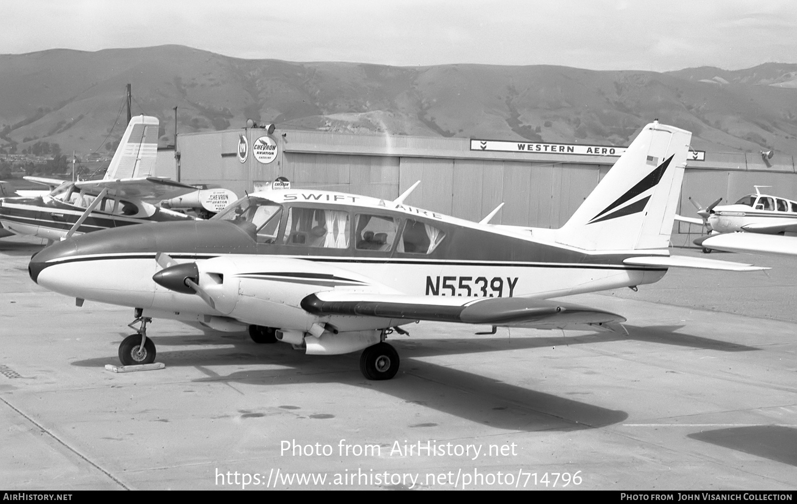 Aircraft Photo of N5539Y | Piper PA-23-250 Aztec | Swift Aire | AirHistory.net #714796