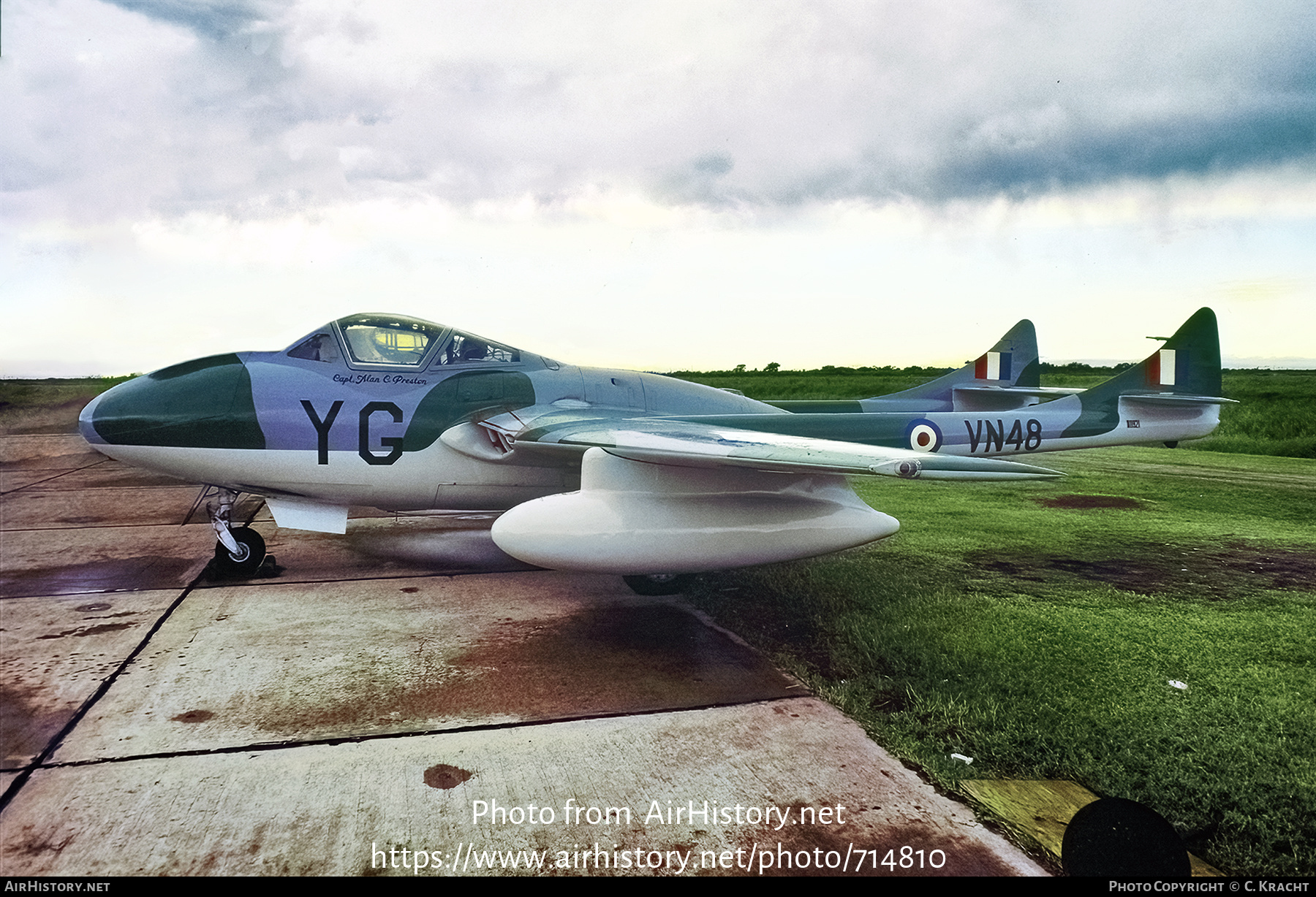 Aircraft Photo of N11921 / VN-48 | De Havilland D.H. 115 Vampire T35 | AirHistory.net #714810