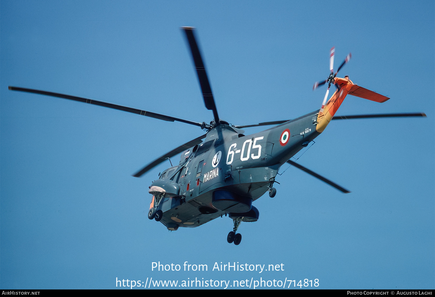 Aircraft Photo of MM5007N | Agusta SH-3D Sea King (AS-61) | Italy - Navy | AirHistory.net #714818