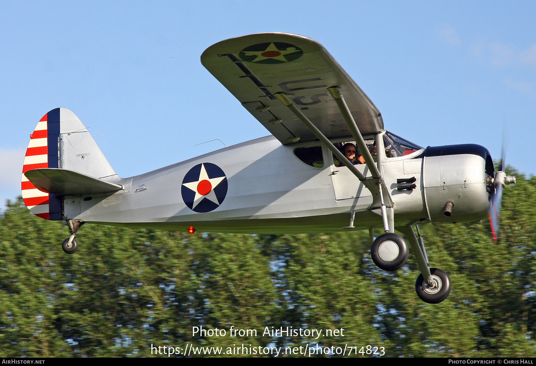 Aircraft Photo of G-CLMZ / 41-38806 | Fairchild UC-61A Argus Mk2 (24W-41A) | USA - Air Force | AirHistory.net #714823