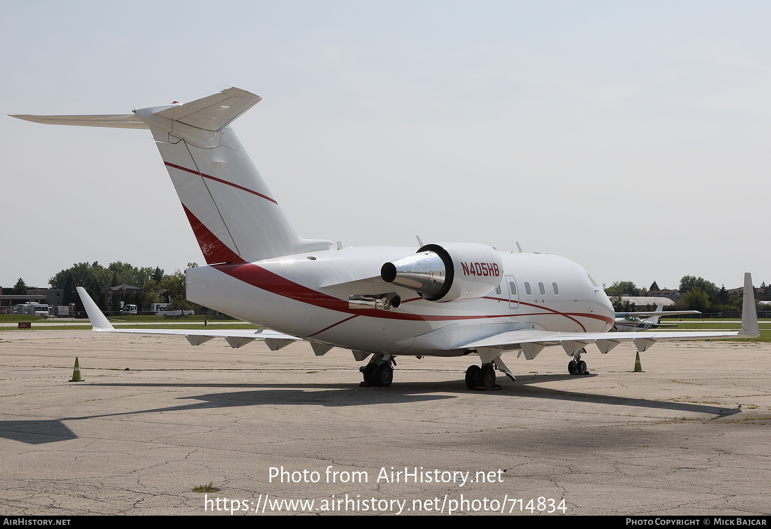 Aircraft Photo of N405HB | Canadair Challenger 601-3A (CL-600-2B16) | AirHistory.net #714834