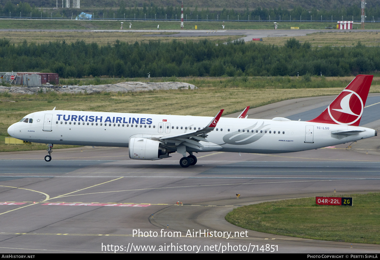 Aircraft Photo of TC-LSO | Airbus A321-271NX | Turkish Airlines | AirHistory.net #714851