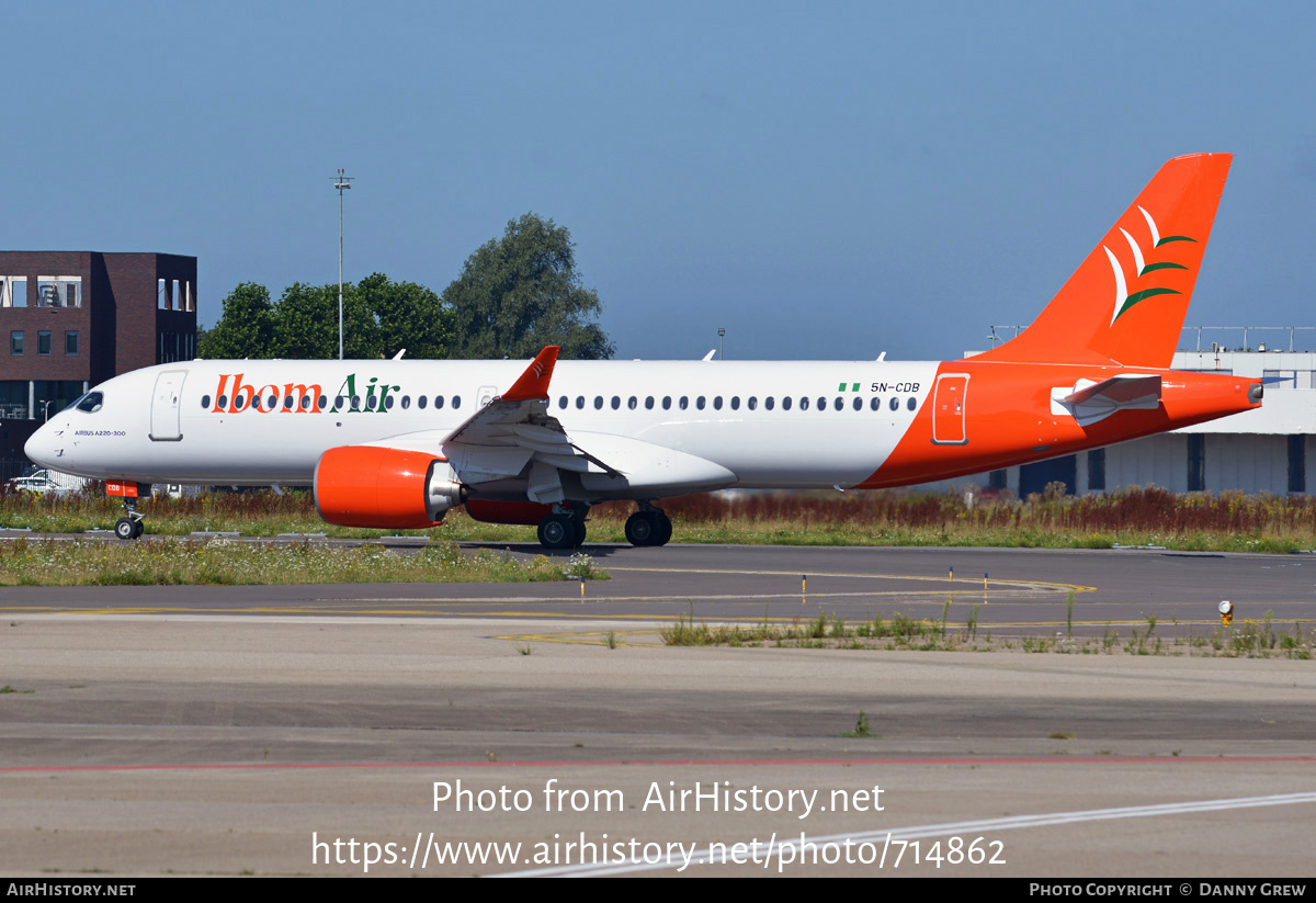 Aircraft Photo of 5N-CDB | Airbus A220-371 (BD-500-1A11) | Ibom Air | AirHistory.net #714862