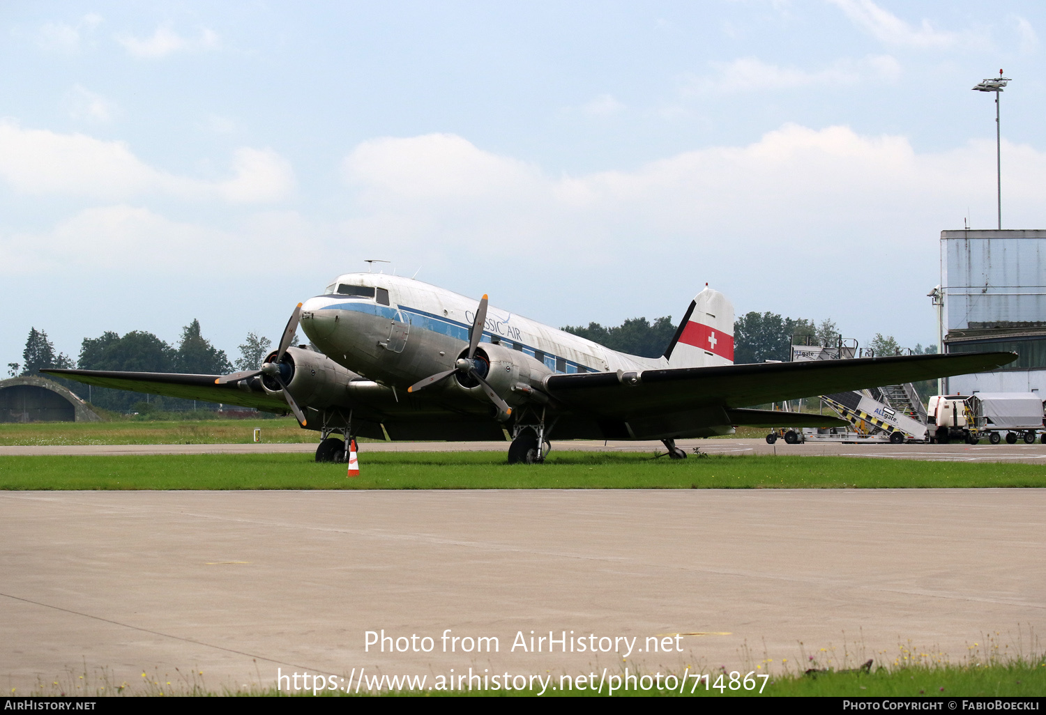 Aircraft Photo of HB-ISB | Douglas C-47 Skytrain | Classic Air | AirHistory.net #714867