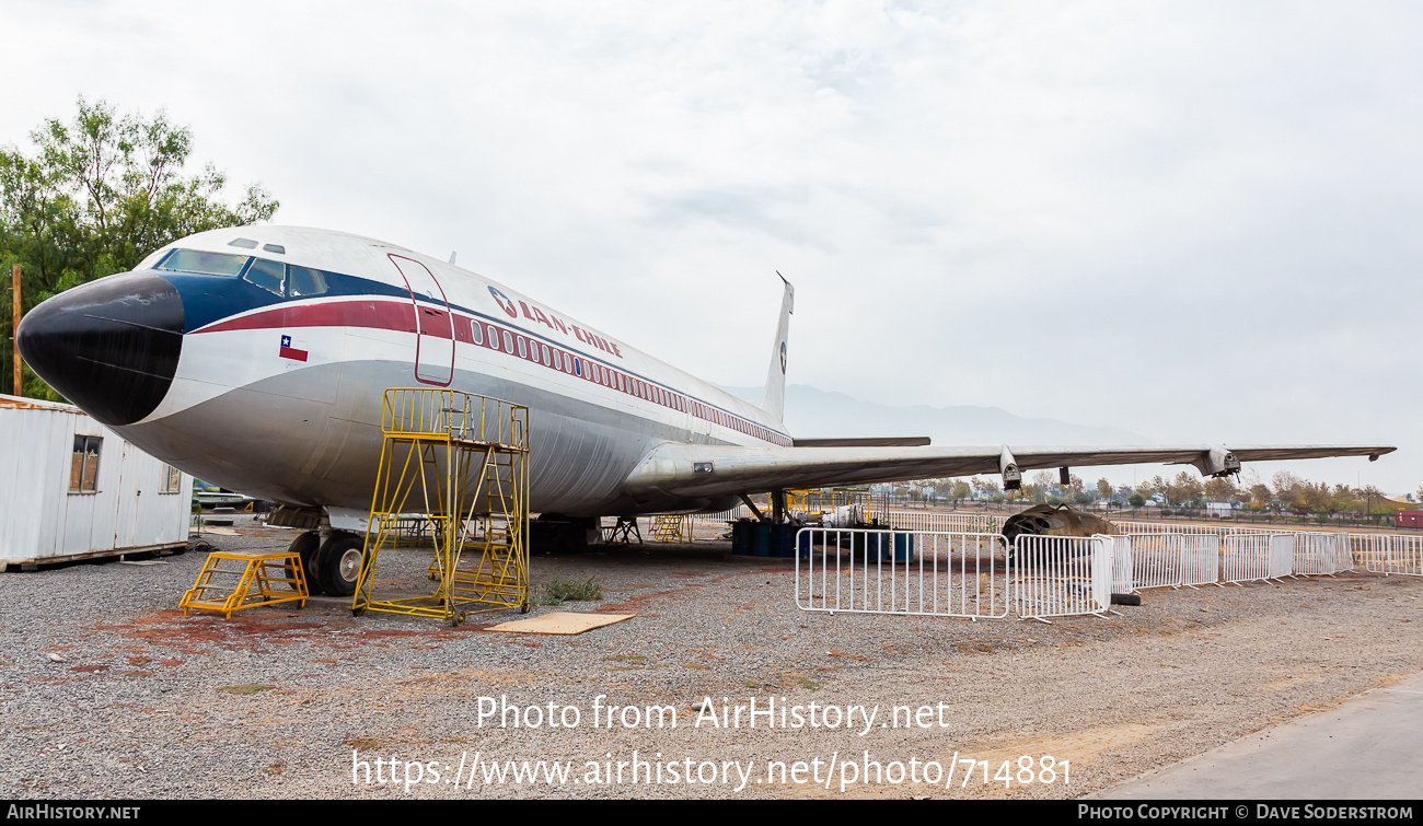 Aircraft Photo of CC-CCG | Boeing 707-330B | LAN Chile - Línea Aérea Nacional | AirHistory.net #714881