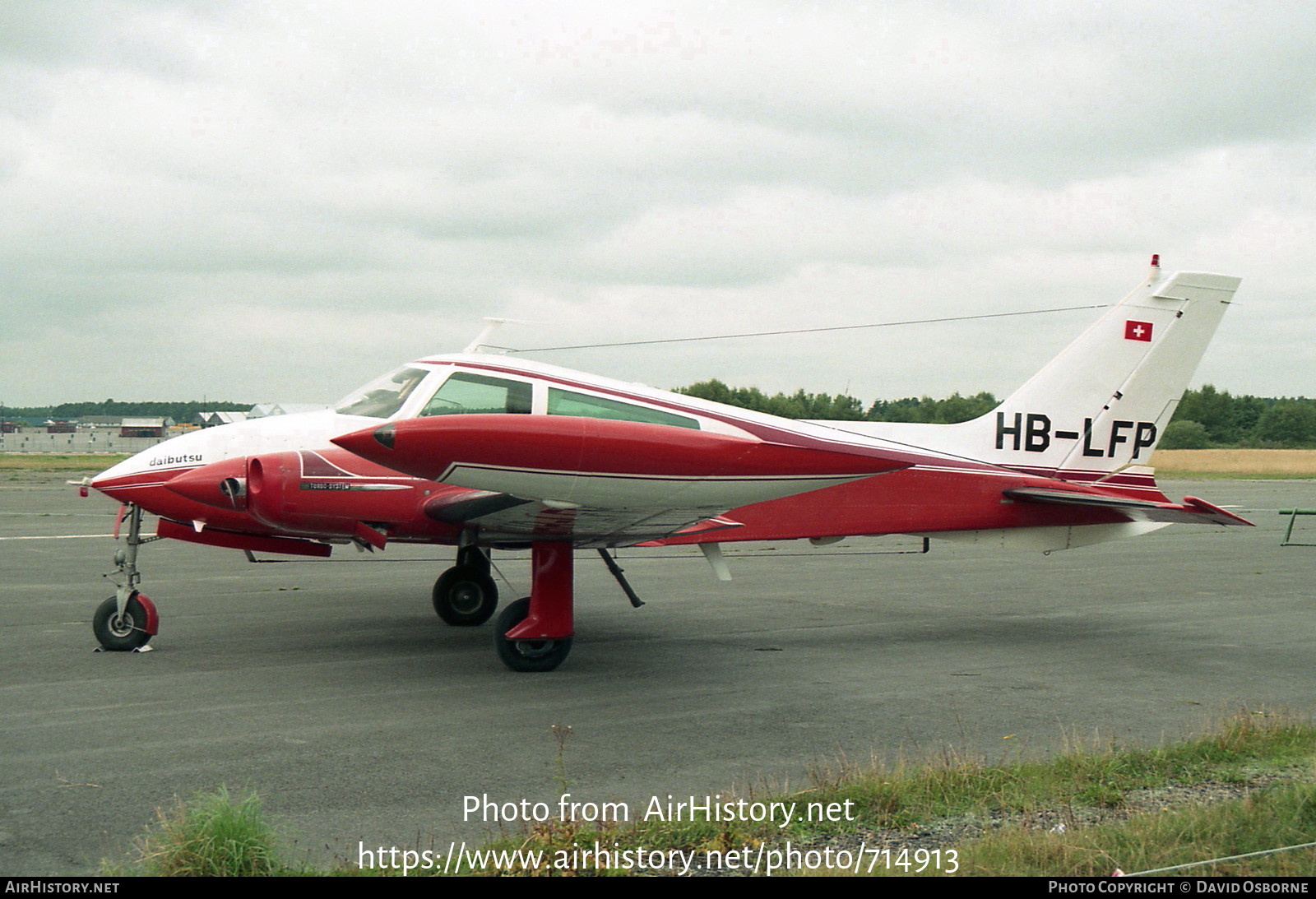 Aircraft Photo of HB-LFP | Cessna 310P | AirHistory.net #714913