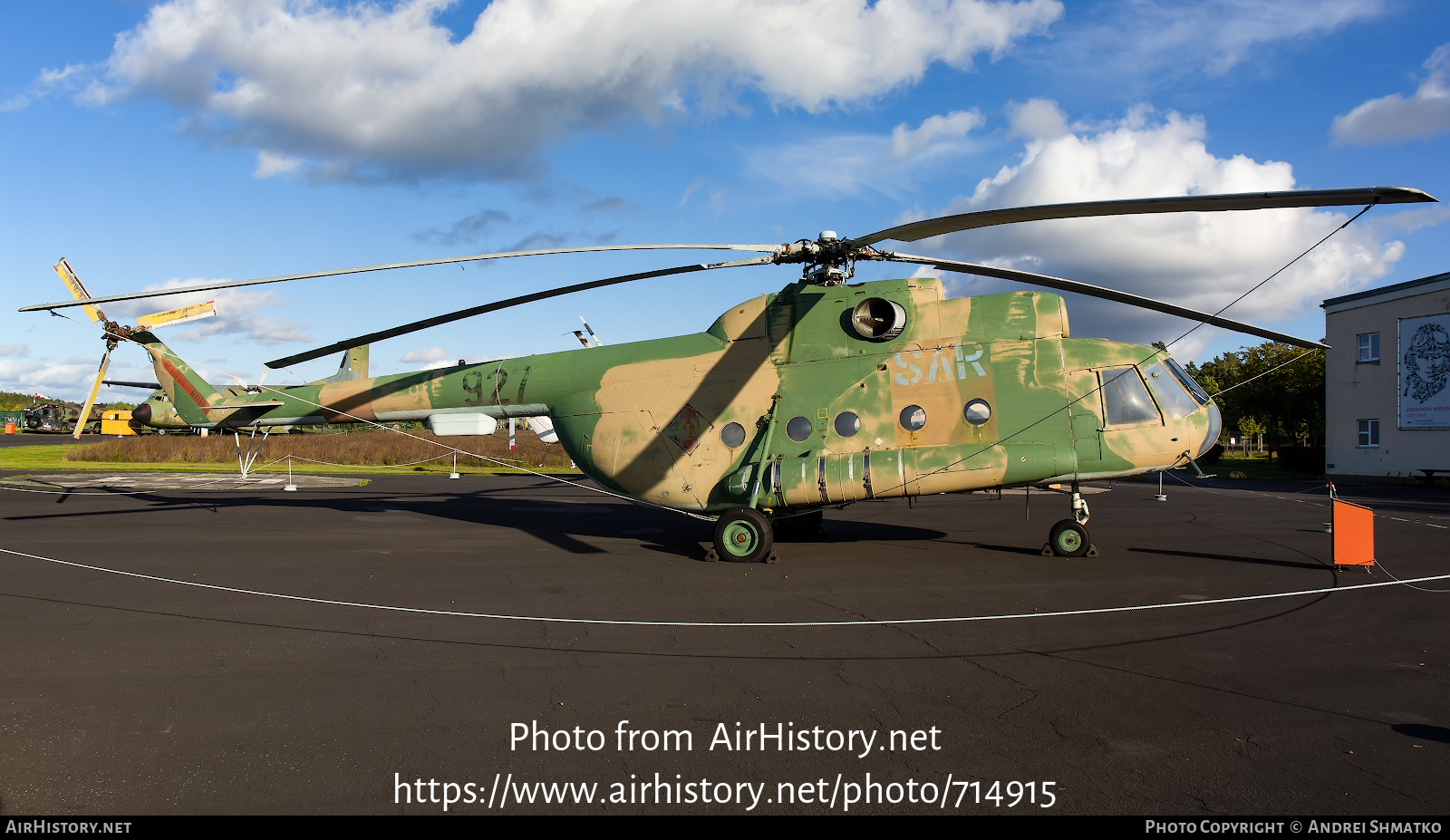 Aircraft Photo of 927 | Mil Mi-8T | East Germany - Air Force | AirHistory.net #714915