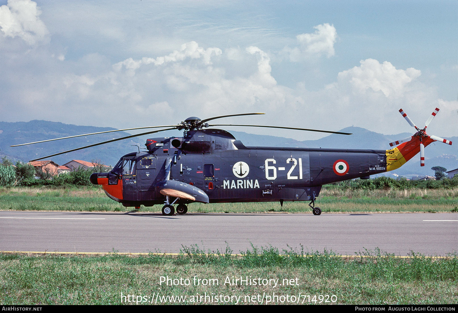 Aircraft Photo of MM5022N | Agusta SH-3D Sea King (AS-61) | Italy - Navy | AirHistory.net #714920