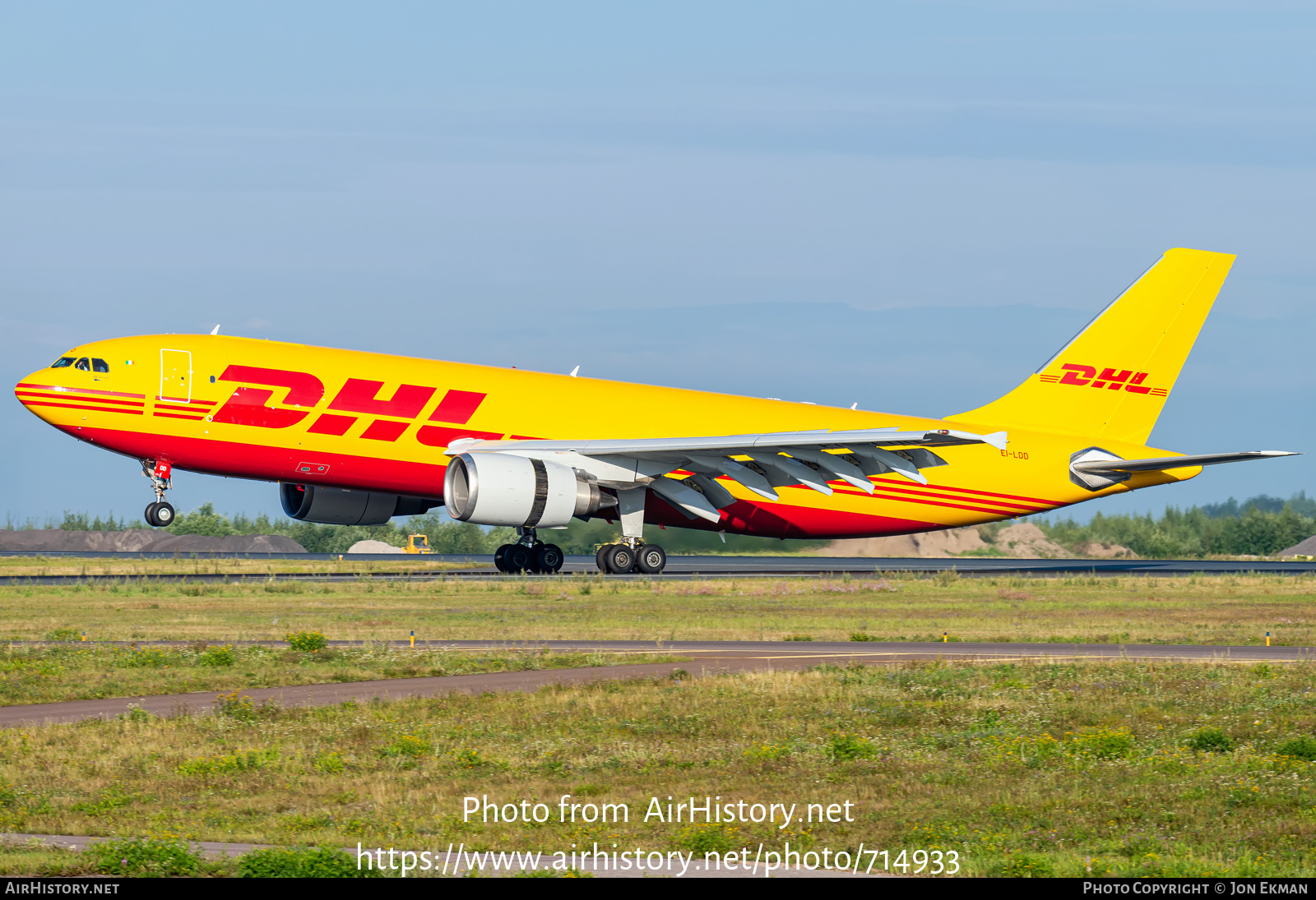 Aircraft Photo of EI-LDD | Airbus A300F4-605R | DHL International | AirHistory.net #714933