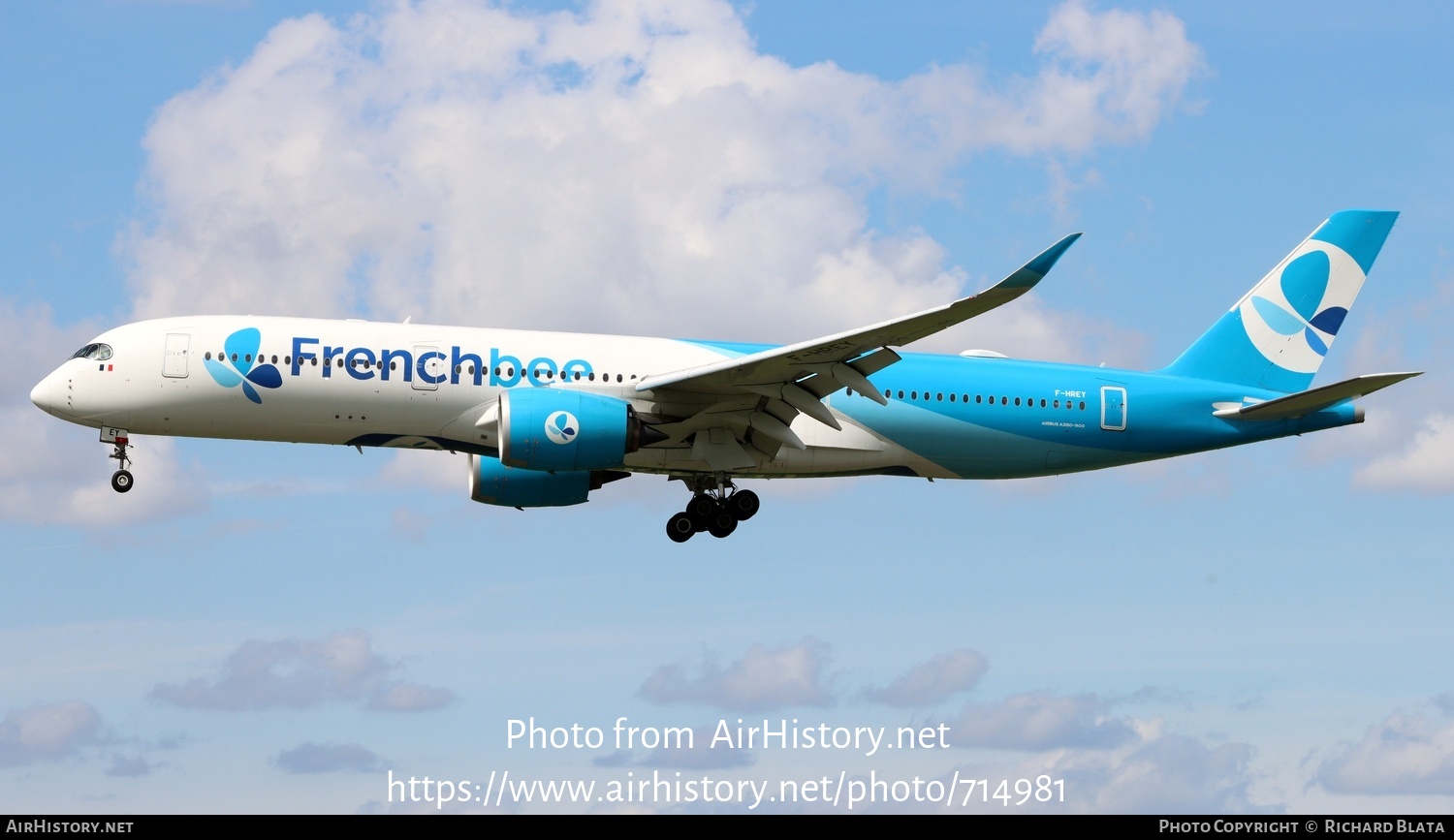 Aircraft Photo of F-HREY | Airbus A350-941 | French Bee | AirHistory.net #714981