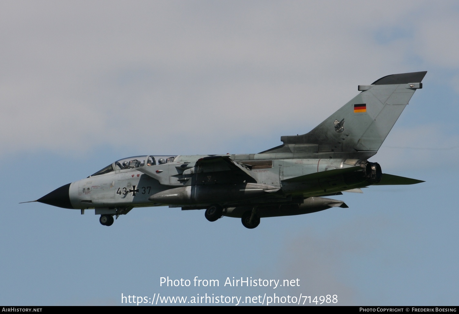 Aircraft Photo of 4337 | Panavia Tornado IDS(T) | Germany - Air Force | AirHistory.net #714988