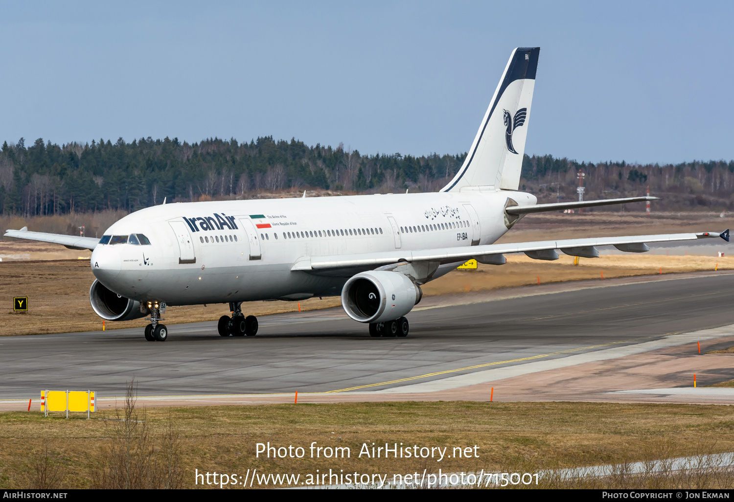 Aircraft Photo of EP-IBA | Airbus A300B4-605R | Iran Air | AirHistory.net #715001