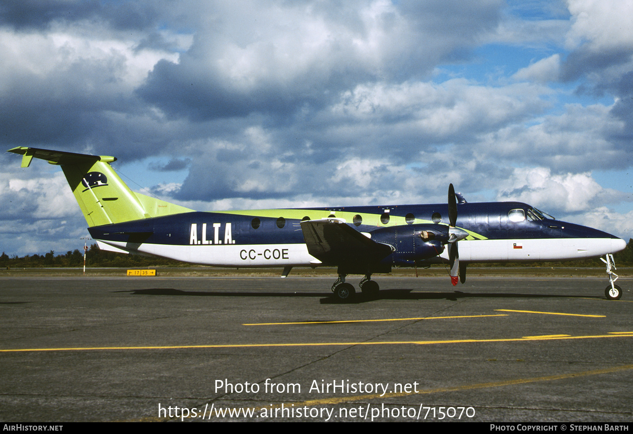 Aircraft Photo of CC-COE | Beech 1900C-1 | ALTA - Asociados Latinoamericanos de Transporte Aéreo | AirHistory.net #715070