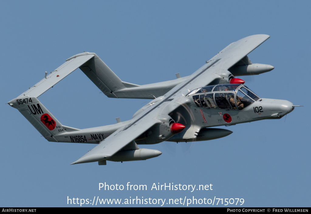 Aircraft Photo of N16854 / 155474 | North American Rockwell OV-10D Bronco | USA - Navy | AirHistory.net #715079