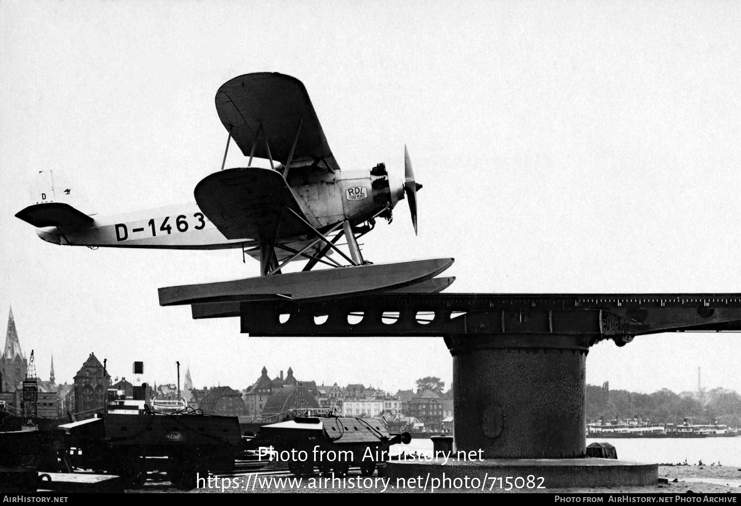 Aircraft Photo of D-1463 | Heinkel HD 30 | RDL - Reichsverband der Deutschen Luftfahrtindustrie | AirHistory.net #715082