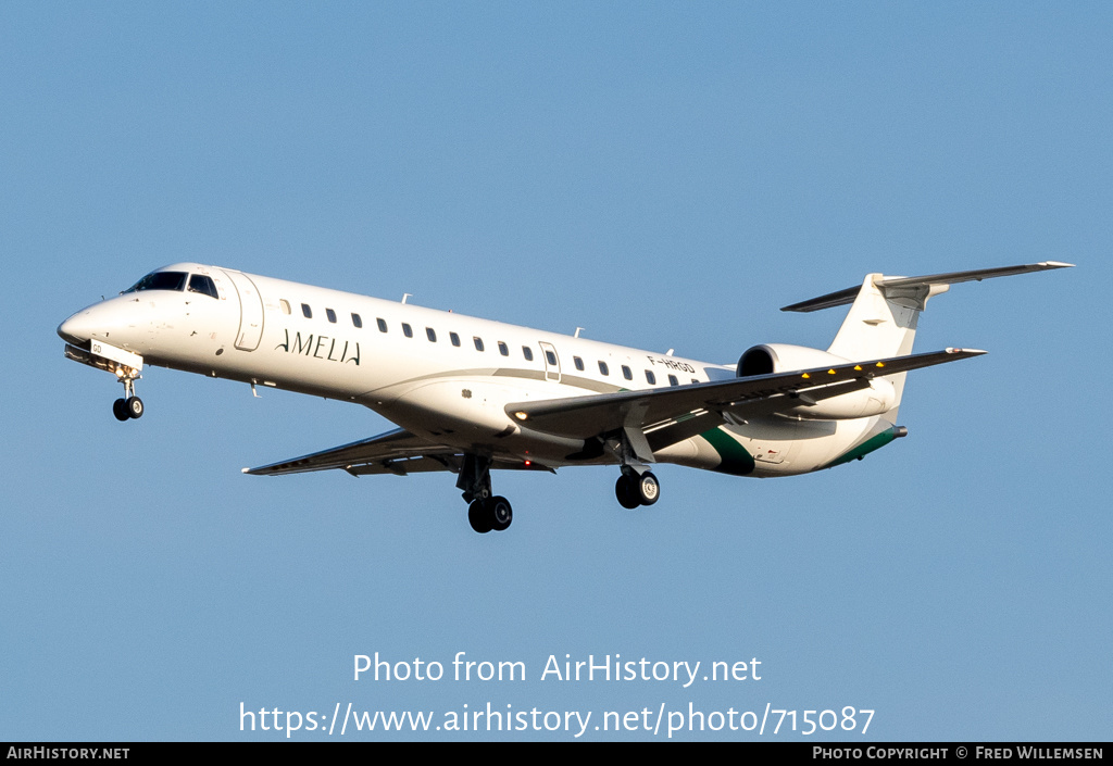 Aircraft Photo of F-HRGD | Embraer ERJ-145LU (EMB-145LU) | Amelia | AirHistory.net #715087