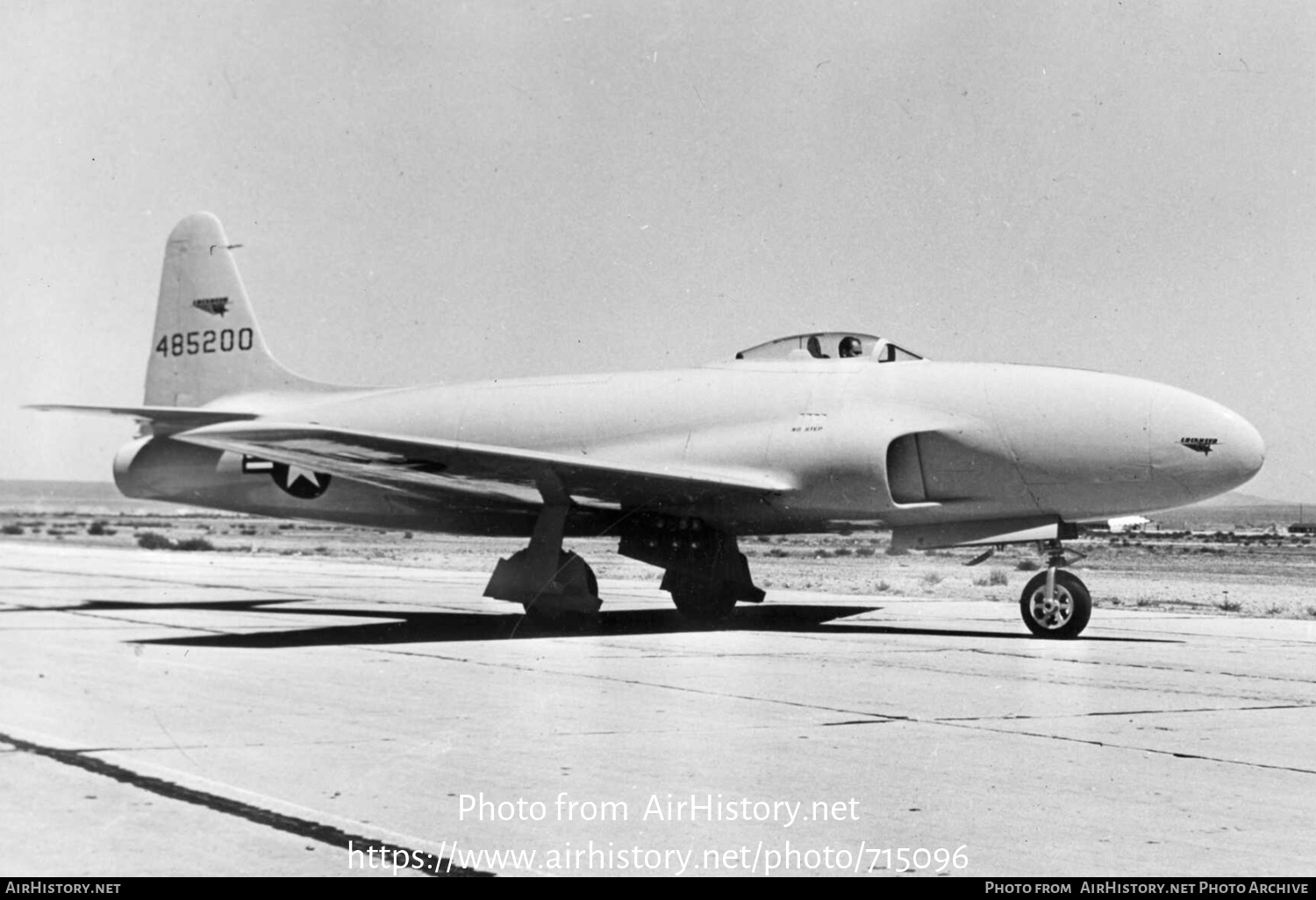 Aircraft Photo of 44-85200 / 485200 | Lockheed XP-80R Shooting Star | USA - Air Force | AirHistory.net #715096