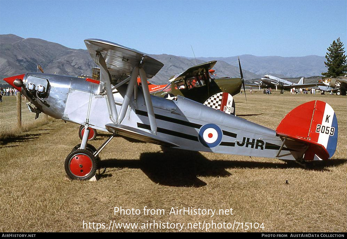 Aircraft Photo of ZK-JHR / JHR / K2059 | Isaacs Fury II | AirHistory.net #715104