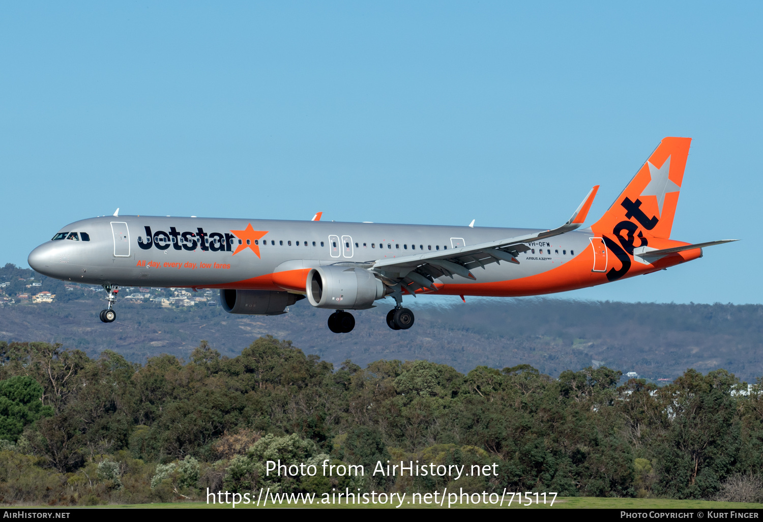 Aircraft Photo of VH-OFW | Airbus A321-251NX | Jetstar Airways | AirHistory.net #715117