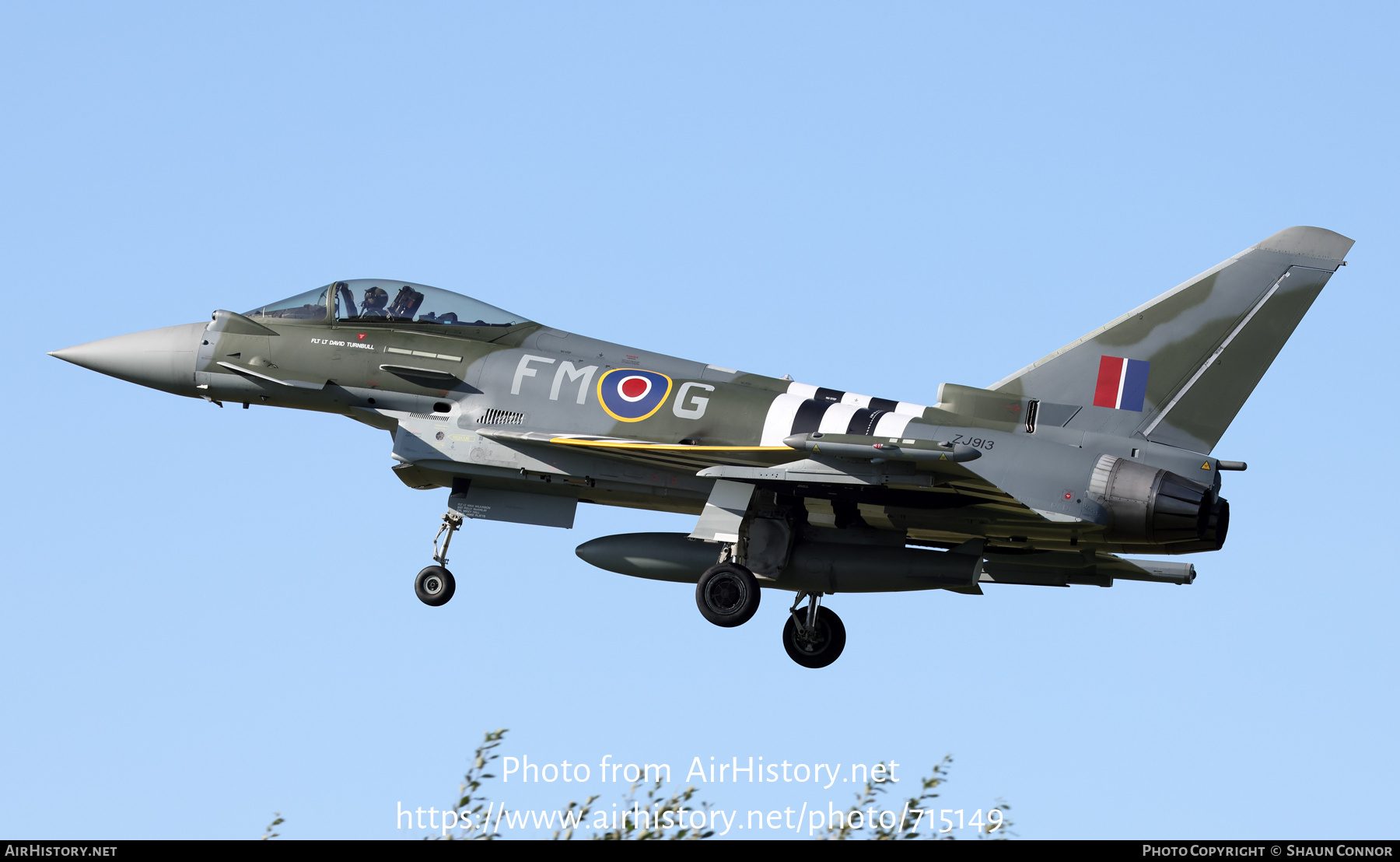 Aircraft Photo of ZJ913 | Eurofighter EF-2000 Typhoon FGR4 | UK - Air Force | AirHistory.net #715149