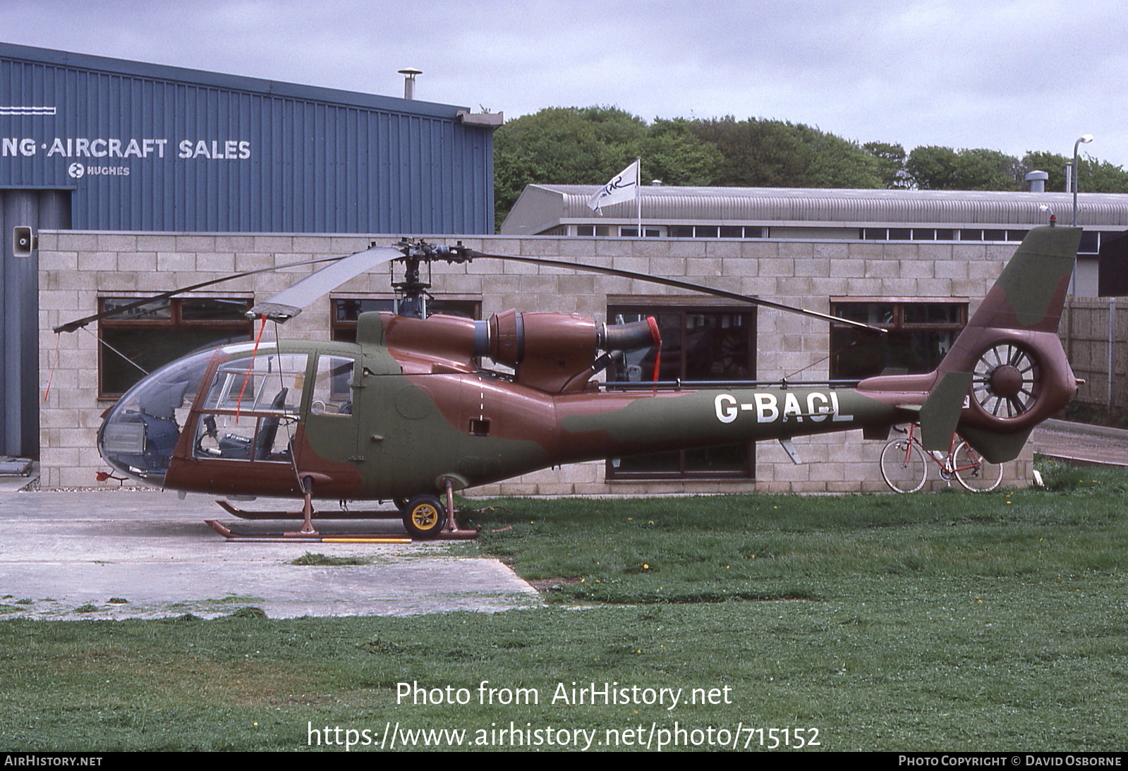 Aircraft Photo of G-BAGL | Aerospatiale SA-341G Gazelle | AirHistory.net #715152